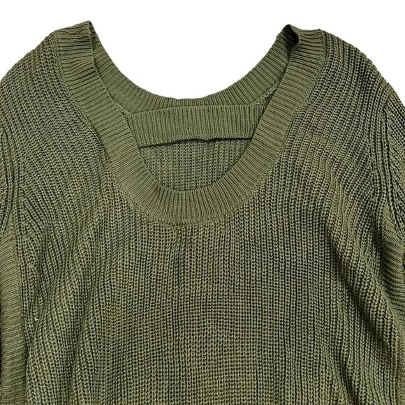 Jack by BB Dakota Green Know Thy Self Sweater L - Picture 5 of 8